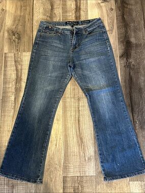 Salt Works Women’s Denim Flare Jeans - Blue Wash